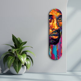 Wallity Kobe B - Pintura Decorativa de Vidrio Templado Multicolor